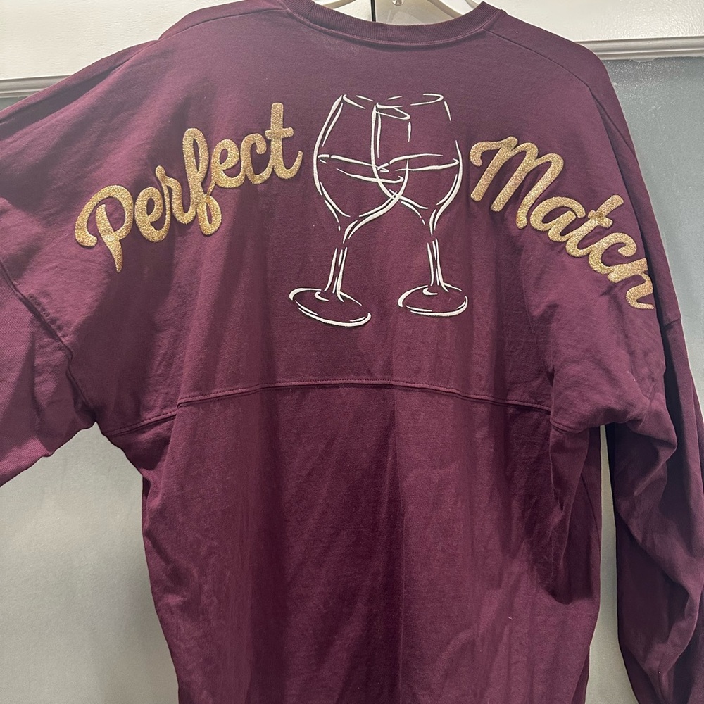 Disney Maroon Food & Wine Festival Sweatshirt